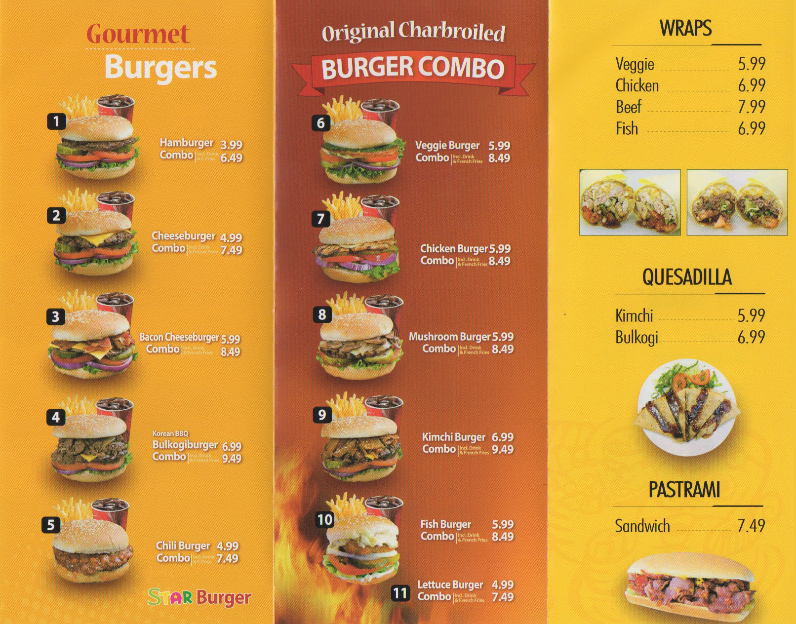gold star burgers menu gold star burgers menu